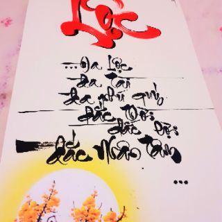 Tranh Thư pháp chữ LỘC