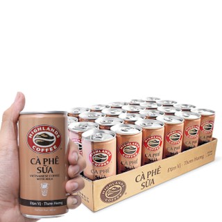 Cà Phê Sữa Đá Highlands Coffee Lon 185ML