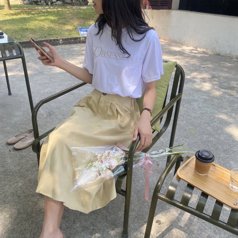 Chân Váy Thô Dáng Dài Hàn Quốc