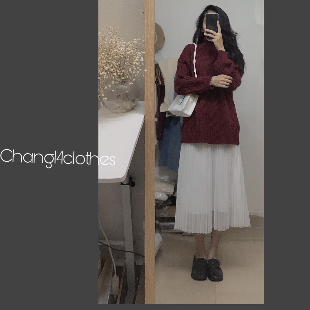 Chân váy xếp li 2 lớp | BigBuy360 - bigbuy360.vn