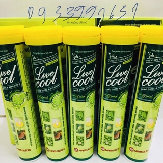 Viên sủi Thanh nhiệt LIVECOOL-tuýp 16viên