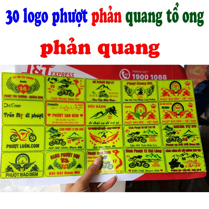 LOGO PHƯỢT TEM PHƯỢT CÁC TỈNH COMBO 20 LGO