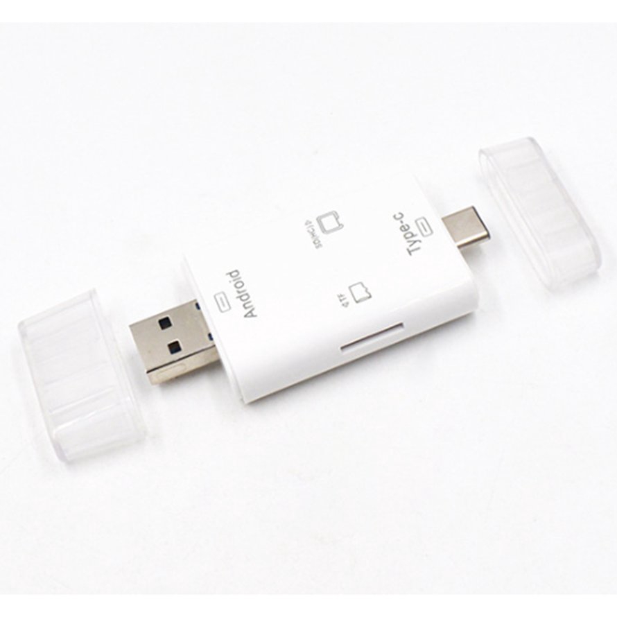 Đầu Đọc Thẻ Nhớ Đa Năng 4 Trong 1 Usb 2.0