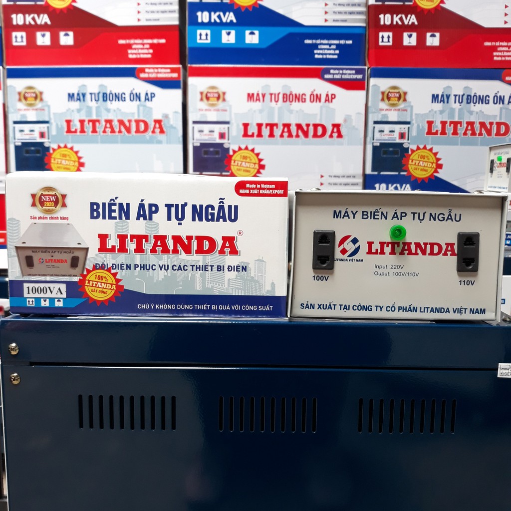 Đổi nguồn 220V ra 110v Litanda 1000VA
