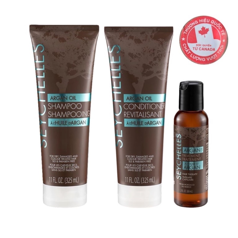 BỘ 3 PHỤC HỒI TÓC - SEYCHELLES PREMIUM HAIR CARE