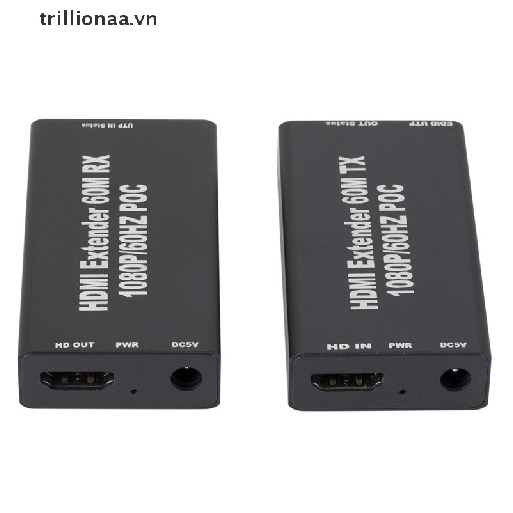 Bộ Khuếch Đại Tín Hiệu Mạng HDMI Sang RJ45 LAN Cat5E / 6 1080P HD