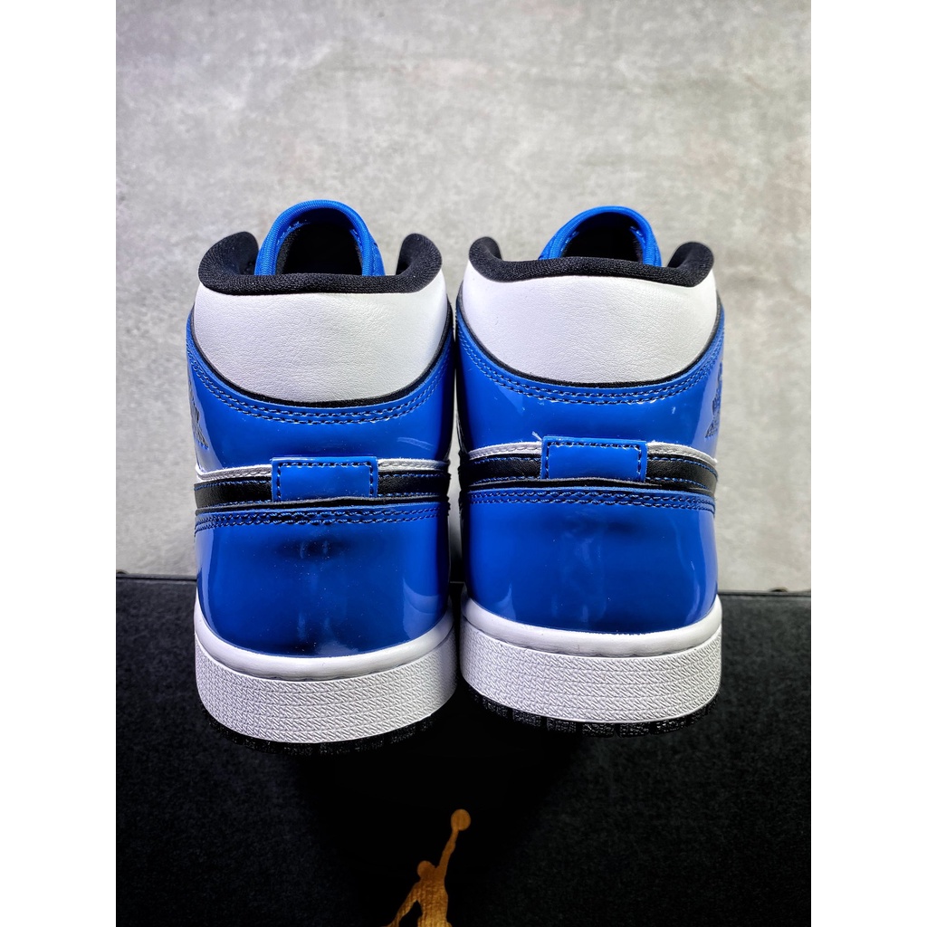 Giày Air Jordan 1 Mid "Signal Blue"