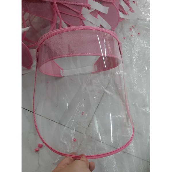 Nón chống hạt bụi mâu möi mũ kết nam nữ  là dạng kính dạng rời  giúp che chắn nước bọt.chắn bụi.shop giao màu ngẫu nhiên