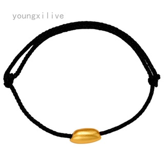 Youngxilive Vòng Tay Bện Dây Đỏ Cát Vàng Làm Quà Tặng Sinh Nhật Năm Con Chuột Cho Cặp Đôi