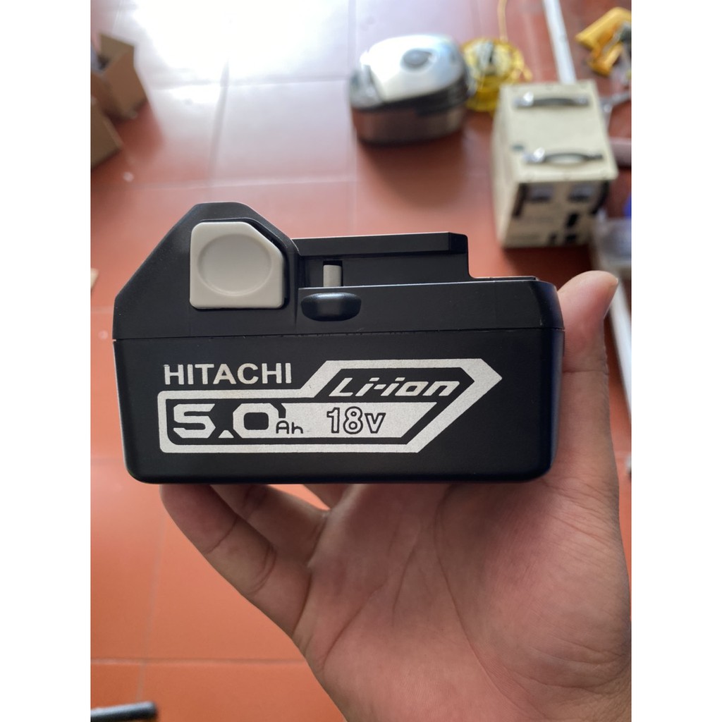 BN. Vỏ, mạch pin Hitachi 5S 18V Li-ion Zin, nhận sạc zin.