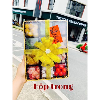 [Quà Biếu Tết]Hộp mứt tết sang trọng
