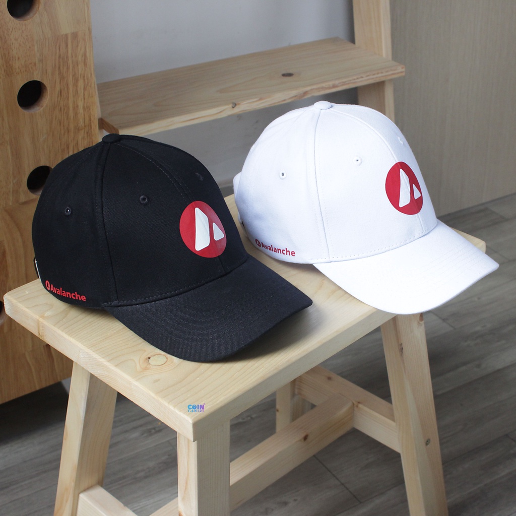Mũ cao cấp Avalanche (AVAX), Binance, Bitcoin, Cointshirt