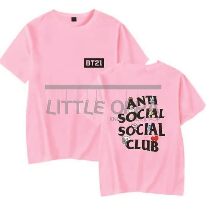 Áo Thun Cotton Họa Tiết Bts Bt21 X Assc Peekaboo Premium