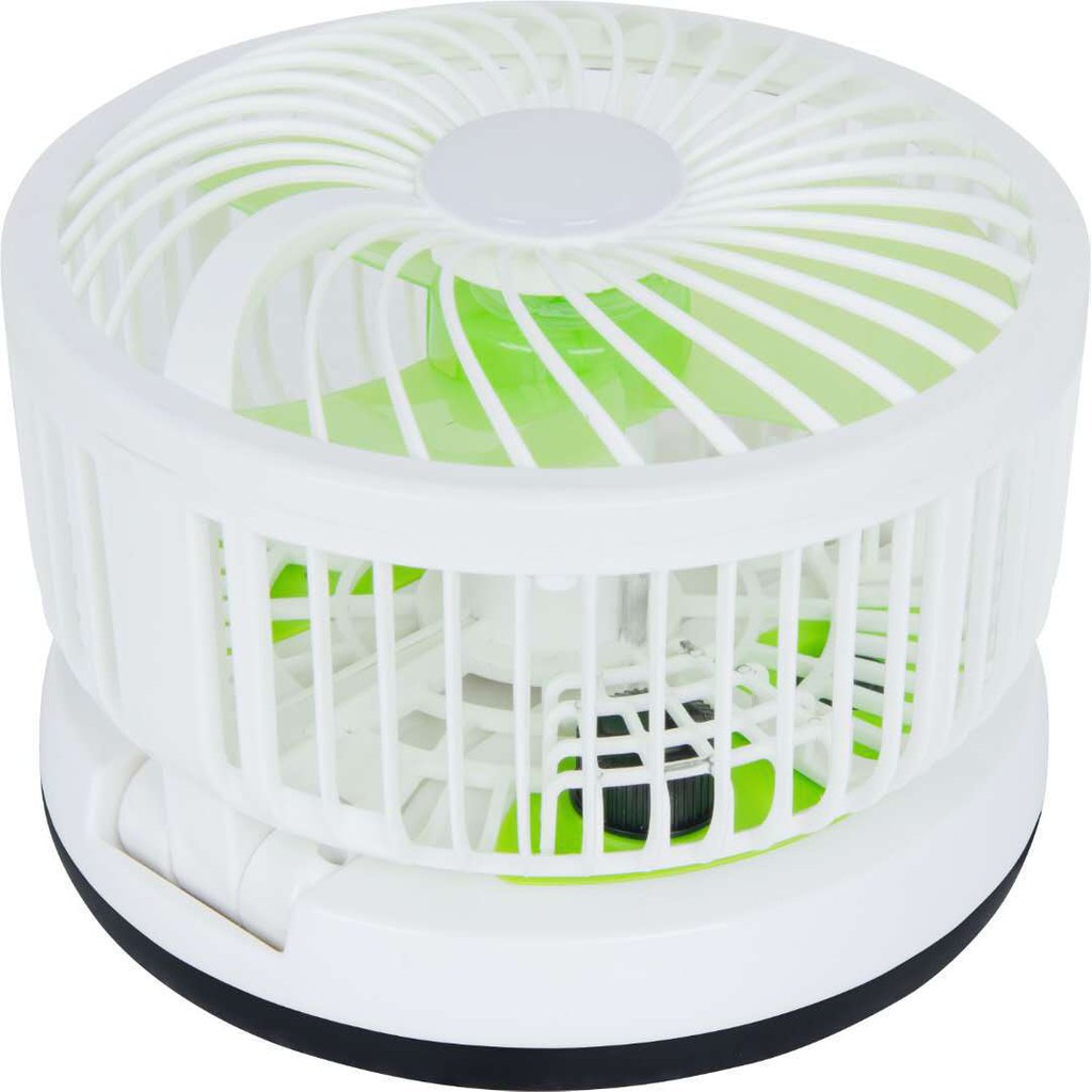 Quạt Tích Điện Mini Gấp Gọn Tròn Tiên Lợi- Có Đèn | BigBuy360 - bigbuy360.vn