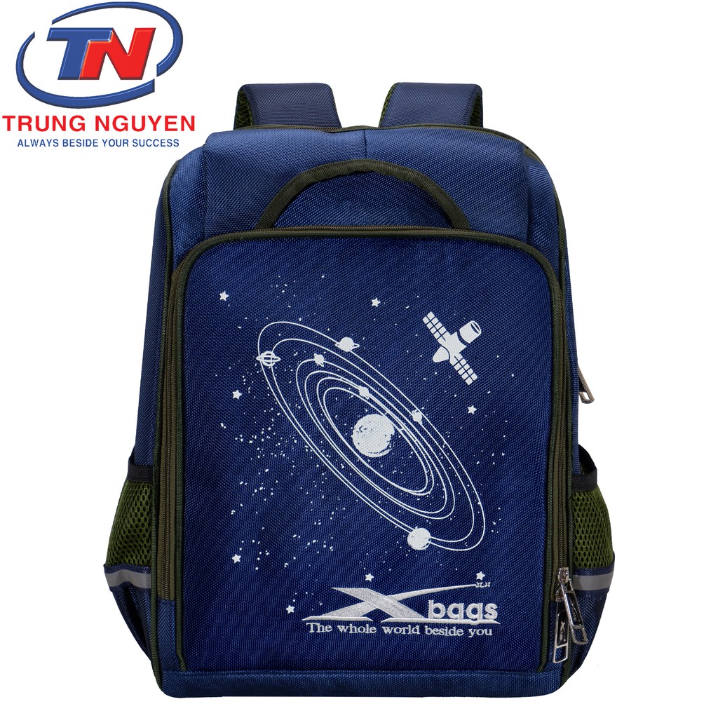 Balo học sinh tiểu học siêu nhẹ Xbags Universe Xb 3104 ba lô chống gù lưng