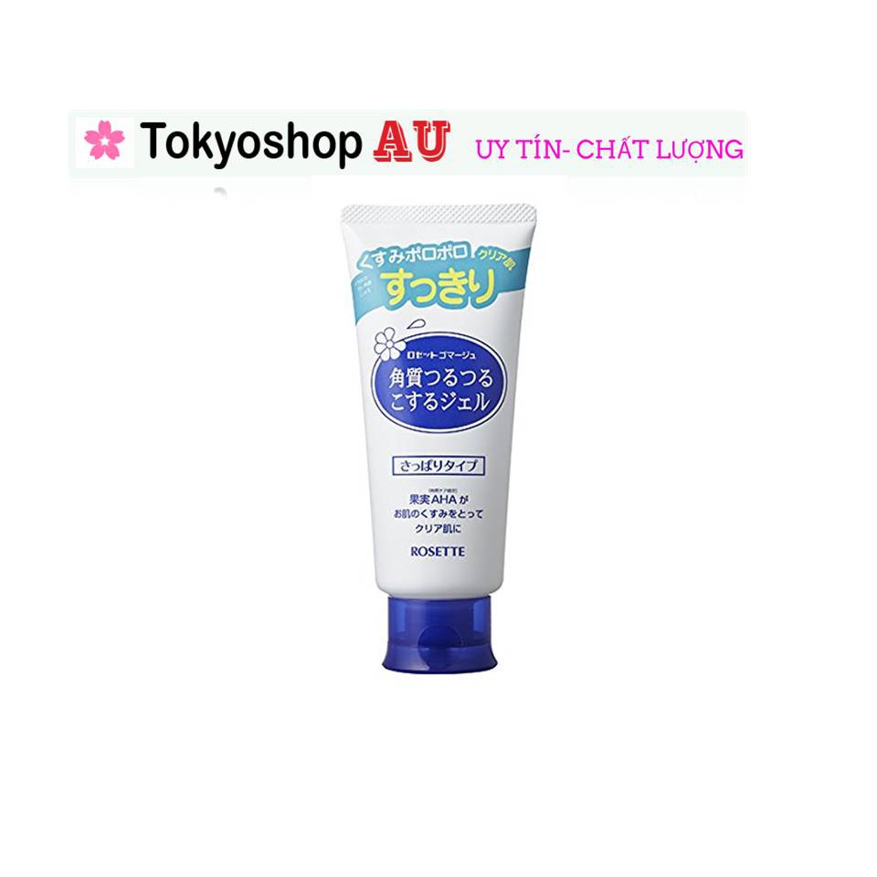 Tẩy da chết rosetto xanh