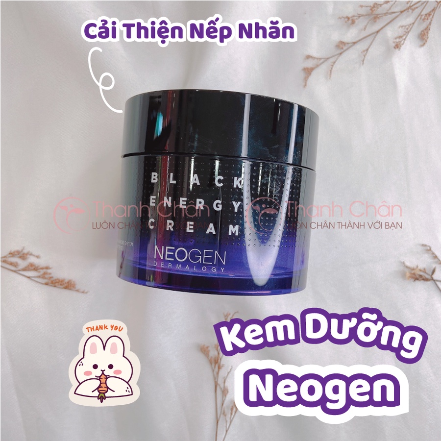 Kem Dưỡng Cấp Nước Cho Da Nhạy Cảm Neogen Dermalogy Black Energy Cream 80ml