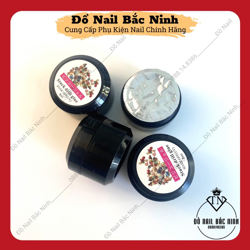 Gel Đính Đá, Gắn Đá Nail Siêu Chắc Hũ 8ml