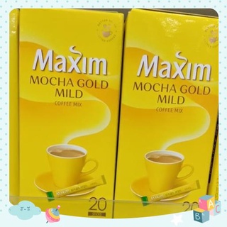 CÀ PHÊ MAXIM MOCHA GOLD MILD HÀN QUỐC HỘP 20 GÓI (KOREA MAXIM COFFEE)
