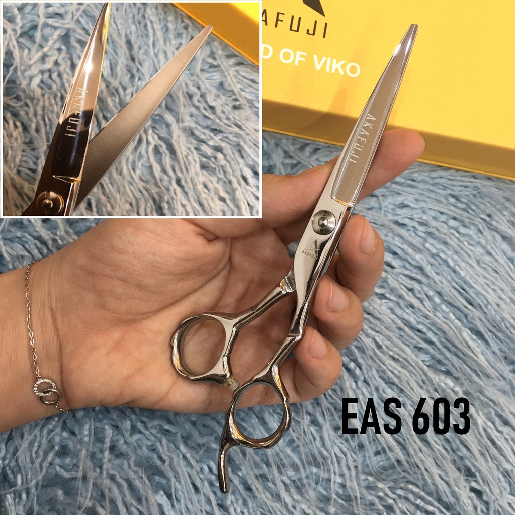 (EAS-603) - KÉO CẮT TÓC CHỐNG CHẠY VIKO/AKAFUJI GIÁ TỐT 6.0 INCHES