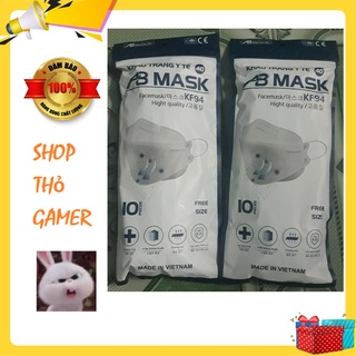Khẩu trang y tế 4D AB Mask KF94 (Gói 10 cái)