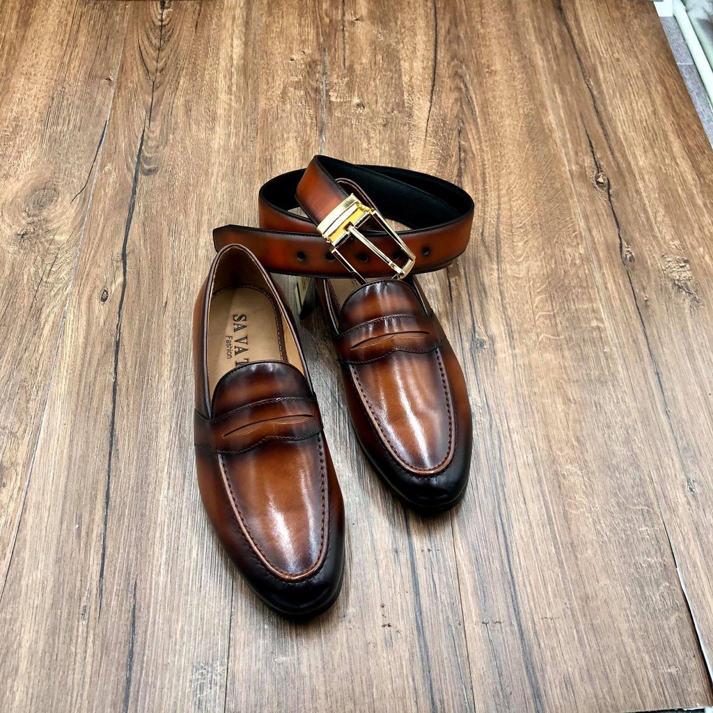 Giầy tây công sở nam mùa cưới 2020