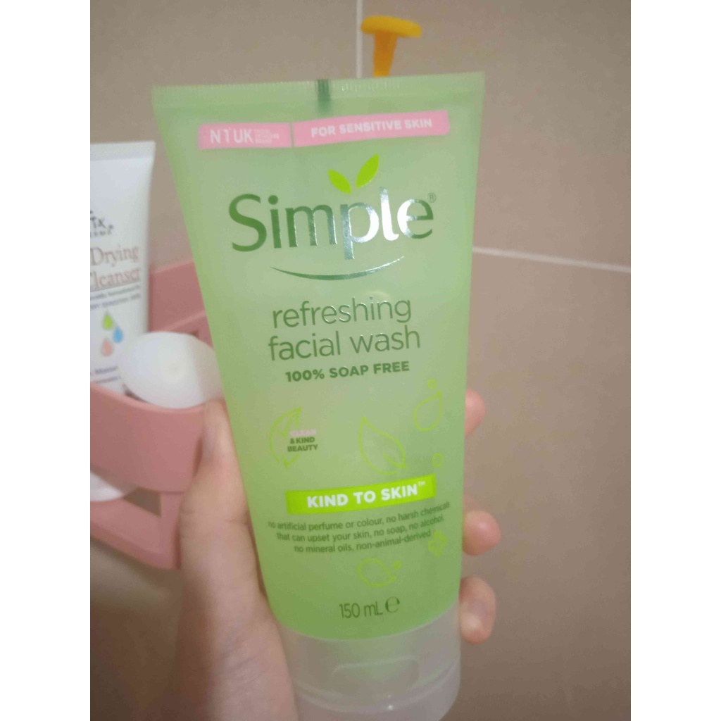 Sữa Rửa Mặt Simple Gel kind To Dạng Gel Da Nhạy Cảm Chính Hãng150ml | BigBuy360 - bigbuy360.vn
