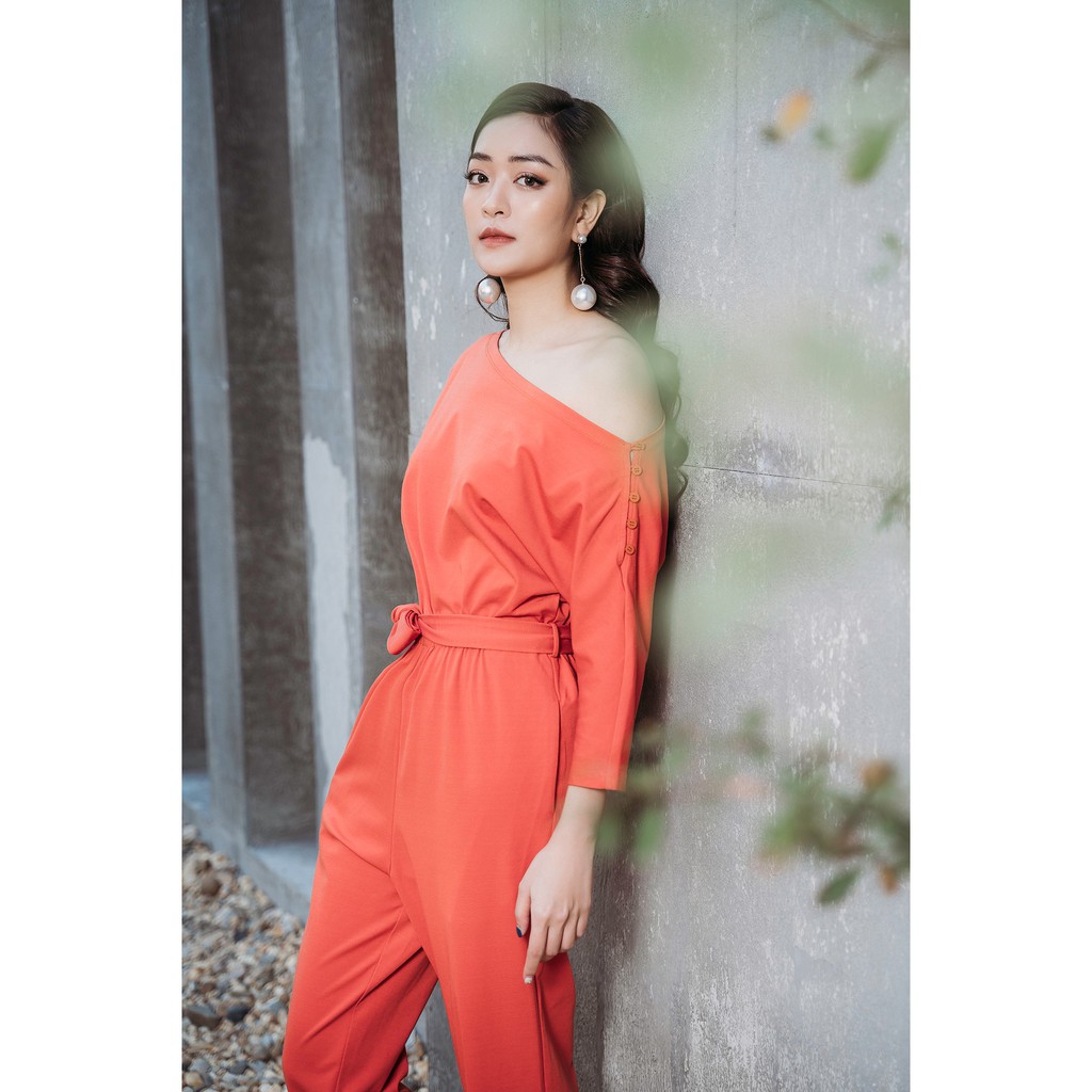 Jumpsuit dài Eva De Eva 20AJSE020C