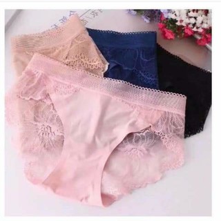 10 quần lót thun lạnh pha ren cao cấp
