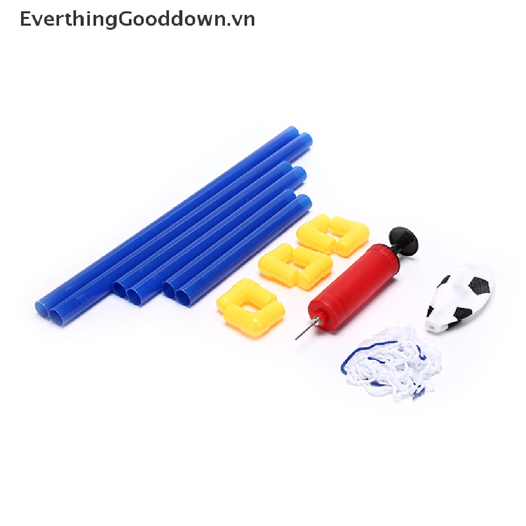 Everthinggooddown Bộ Lưới Đá Banh Mini Gấp Được Kèm Bơm Đồ Chơi Thể Thao Dành Cho Trẻ Em