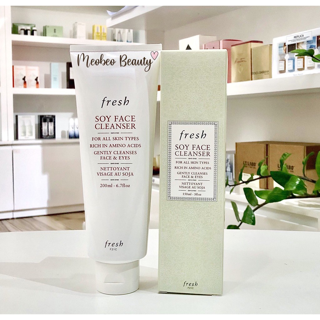 Sữa Rửa Mặt Fresh Soy Face Cleanser