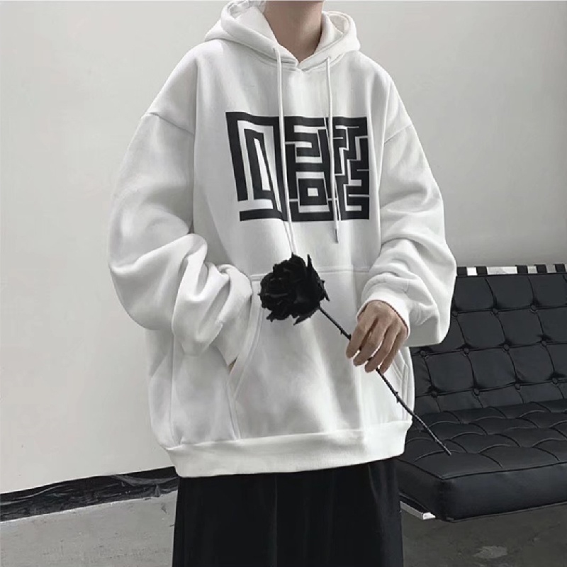 Áo hoodie Mùa Đông Dáng Suông Thoải Mái In Chữ Phong Cách Hàn Quốc Thời Trang Cho Nam Và Nữ [M-5XL]