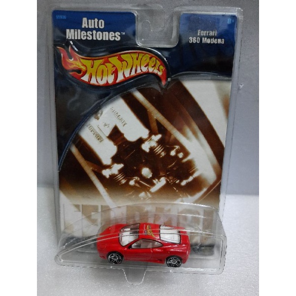 xe Hot Wheels Ferrari 360 Modena màu đỏ , phiên bản đặc biệt