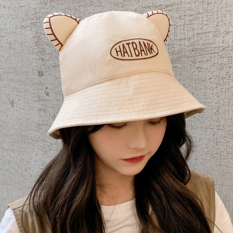 Nón Tai Bèo Chống Nắng Họa Tiết Hoạt Hình Dễ Thương