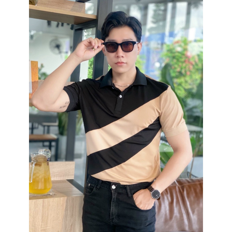 Áo polo nam cổ bẻ vải cá sấu Cotton xuất xịn,chuẩn form, sang trọng - thanh lịch TB015