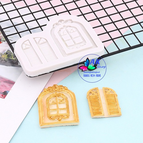 KHUÔN SILICONE MÔ HÌNH 2 CỬA SỔ