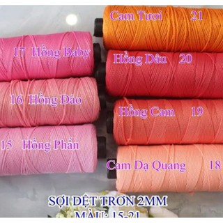 Sợi dệt cotton bảng 1