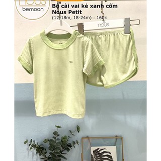 Nous Bộ cúc cài vai cộc Petit