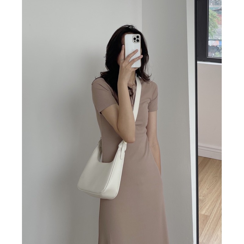 [Mã FAGREEN1505 giảm tới 30K đơn 99K] váy khuy ngực có túi 921 | BigBuy360 - bigbuy360.vn