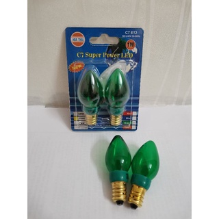 BÓNG TRÁI ỚT LED 1W - HÒA THÁI (2 BÓNG/VĨ)