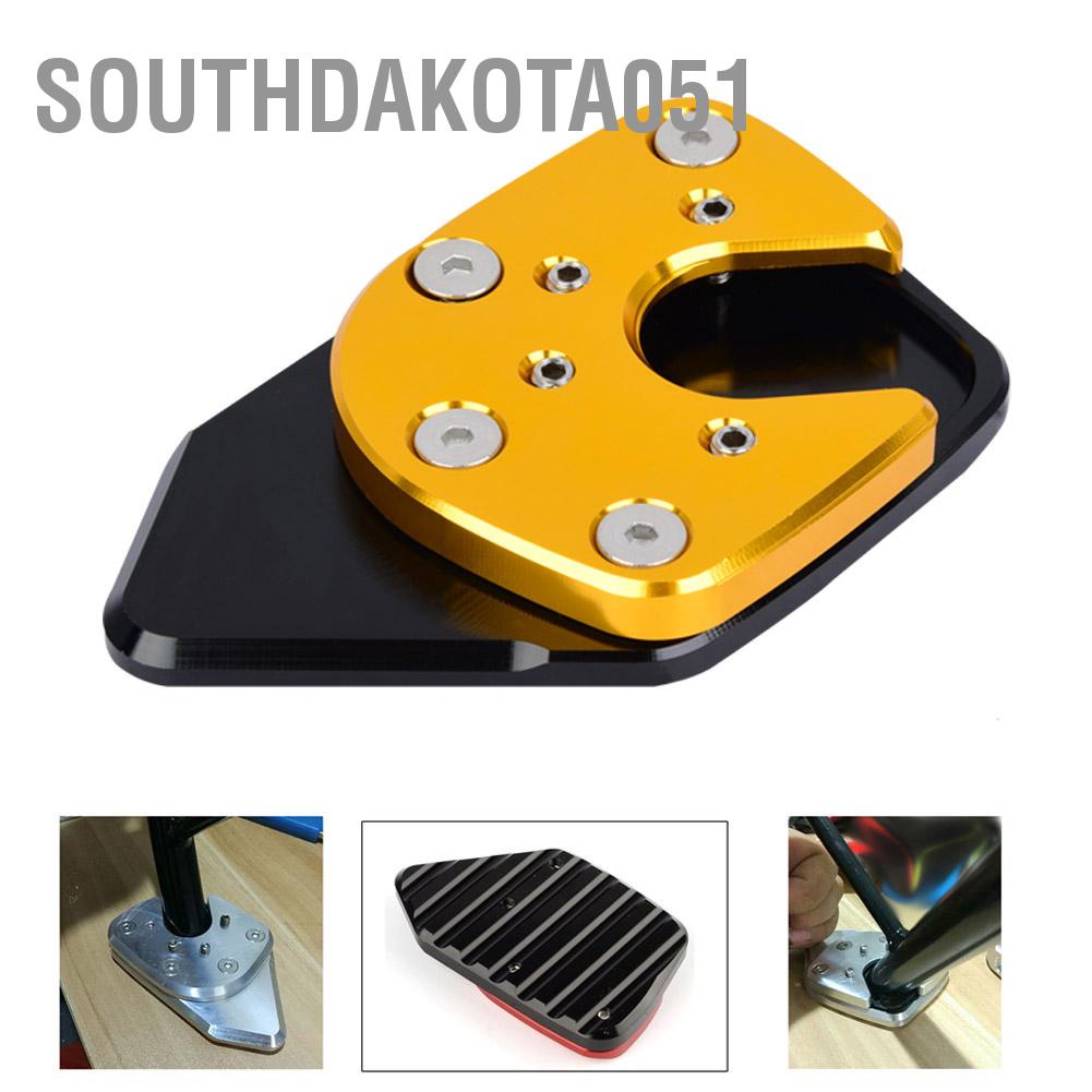 Southdakota051 Motorcycle Anti-slip Side Stand Kickstand Extension Pad Enlarge for Honda NC750X/X-ADV 17-19