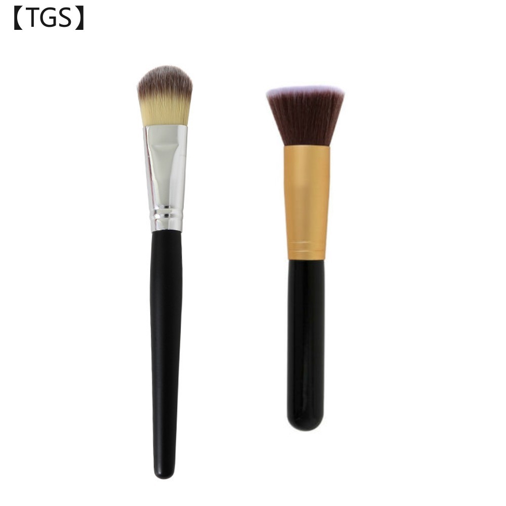 【TGS】(Cọ trang điểm)2 Types High Quality Makeup Brushes Powder Concealer Blush Foundation Brush Makeup Brushes