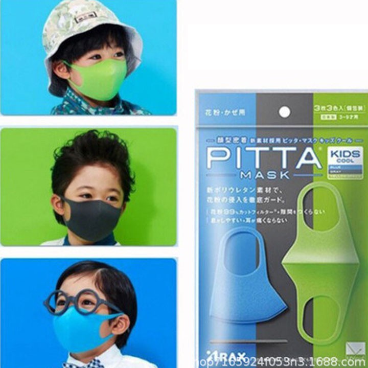 Set 3 khẩu trang chống bụi mịn Arax Nhật Bản cho bé lọc bụi đến 2.5µm BBShine – M004 | BigBuy360 - bigbuy360.vn