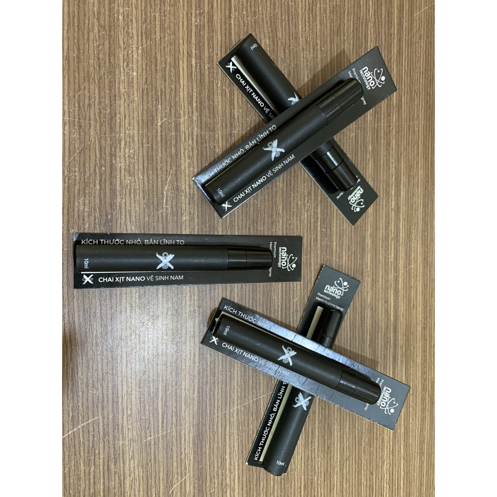 Chai xịt khử mùi vệ sinh bằng nano bạc cho nam giới OneX 10ml (hàng khuyến mãi bán kèm giá tốt)
