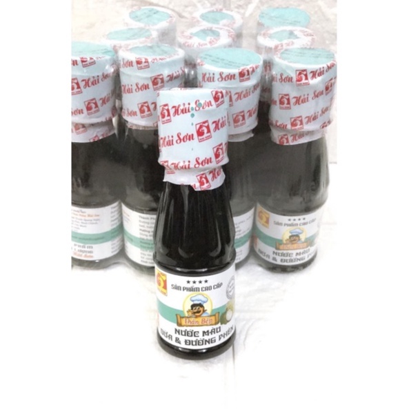 Nước Màu Dừa Đường phèn Hãng Hải Sơn Lọ 110g