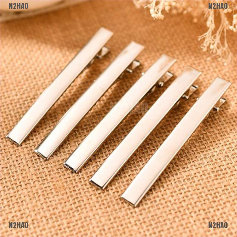 Set 20 kẹp tóc kim loại kiểu miệng cá sấu cỡ 3.2-9.7cm cho nữ