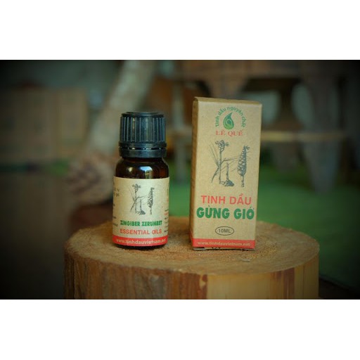 TINH DẦU GỪNG GIÓ - LÊ QUẾ