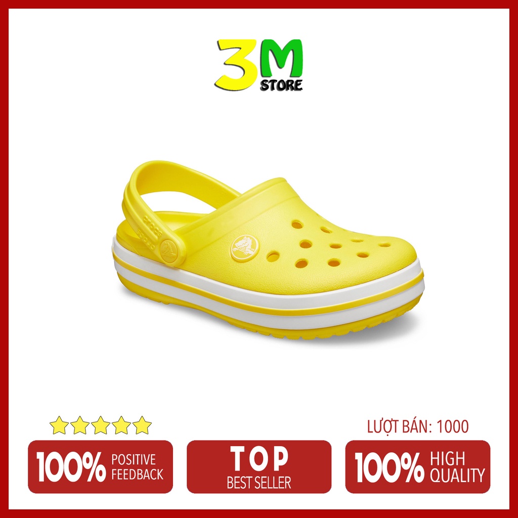 Dép Sục Clog Band 2021 Đẹp,Êm, Bền Nhẹ Cho Unisex Nhiều Màu