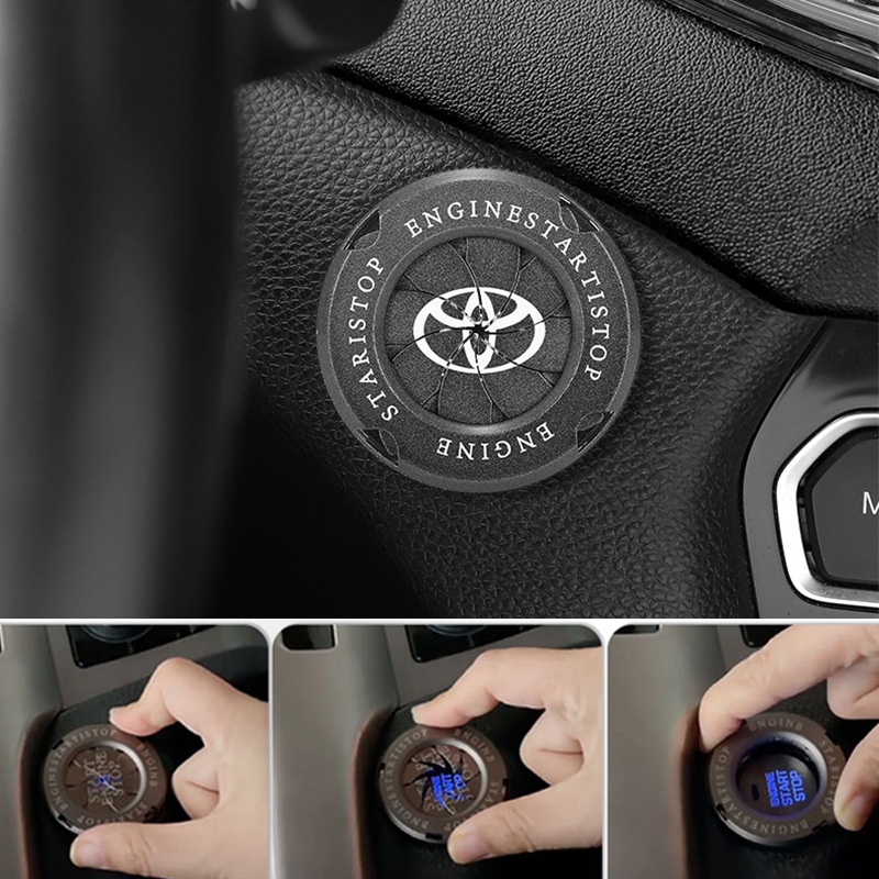 Nắp Nút Bấm Khởi Động Xe Hơi Hyundai I10 Santafe Tucson Accent Kona I20 Creta Veloster Palisade Avante Ioniq Sonata Vence Elantra Santro