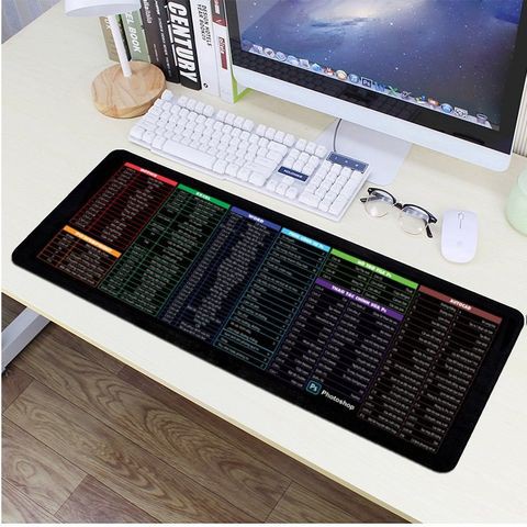Lót chuột phím tắt văn phòng excel pad chuột cỡ lớn nhiều mẫu mã siêu bền ainme đẹp SP1